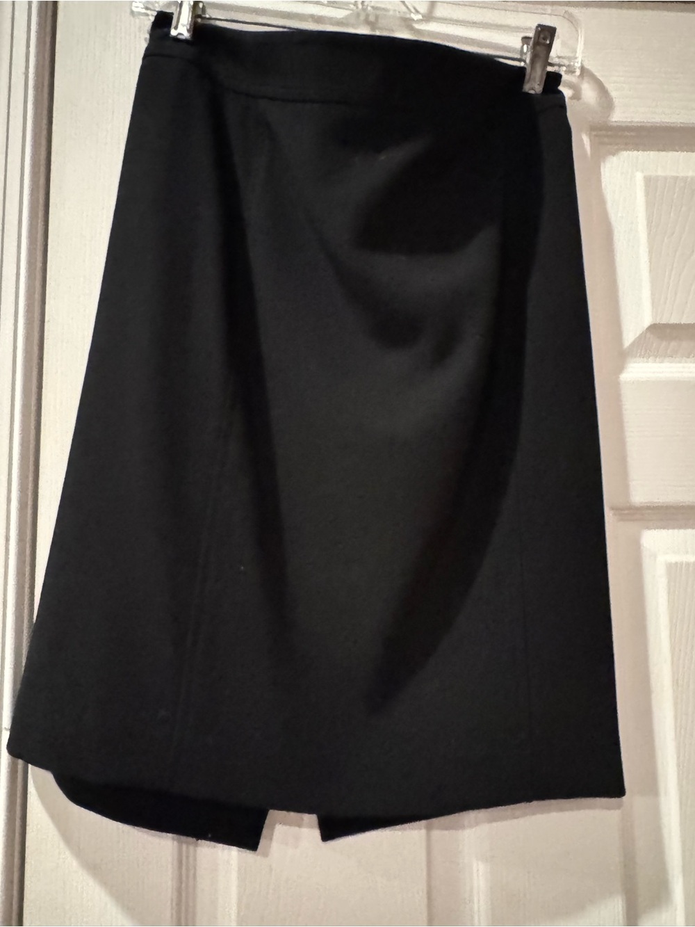 LOFT Black A-Line Skirt